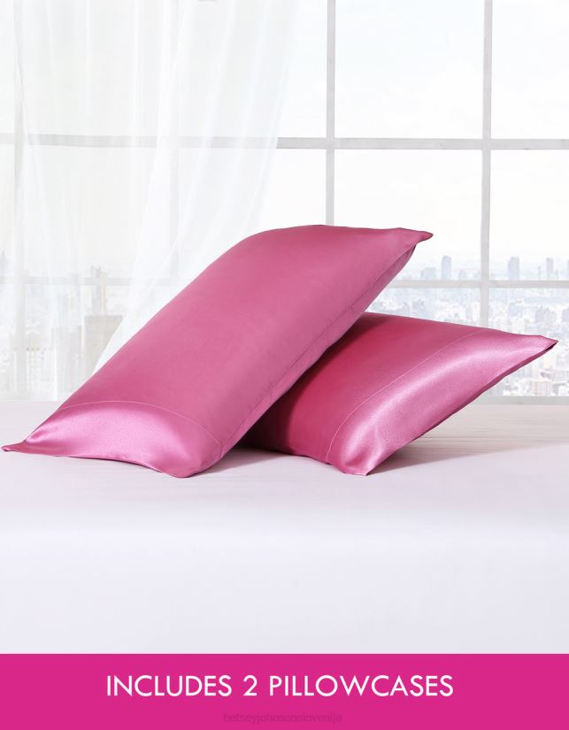 standardna prevleka za vzglavnik iz trdnega satena rozaBetsey Johnson uniseks dodatki 664J2T421