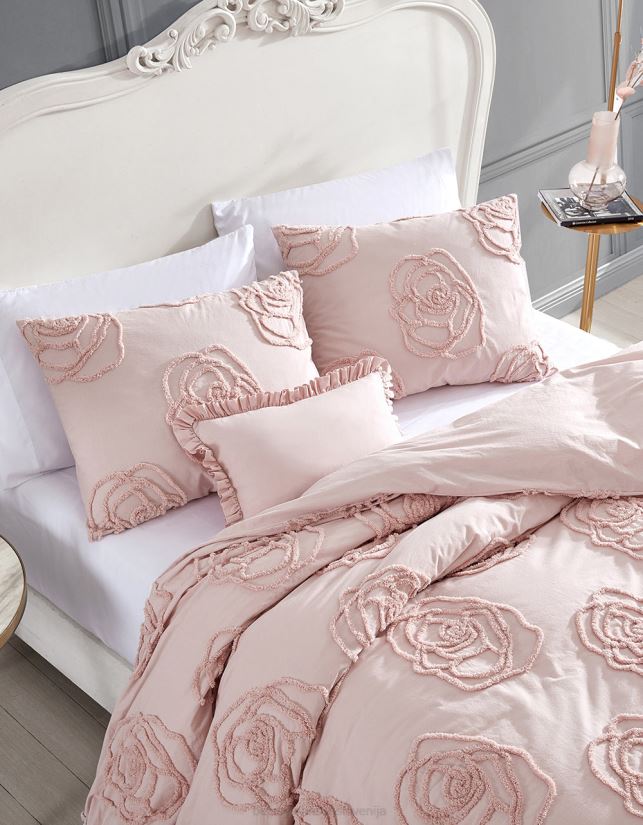 Bonus komplet prevleke za odejo pink rose full queen multiBetsey Johnson uniseks dodatki 664J2T412