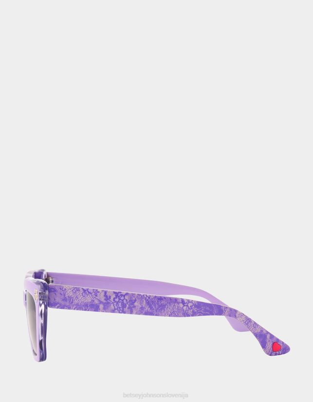 sončna očala petite petals vijoličnaBetsey Johnson ženske dodatki 664J2T382