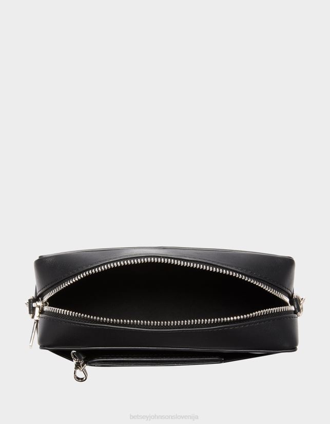 kič bodi prijazen previjanje vhs crossbody ČrnaBetsey Johnson ženske dodatki 664J2T223