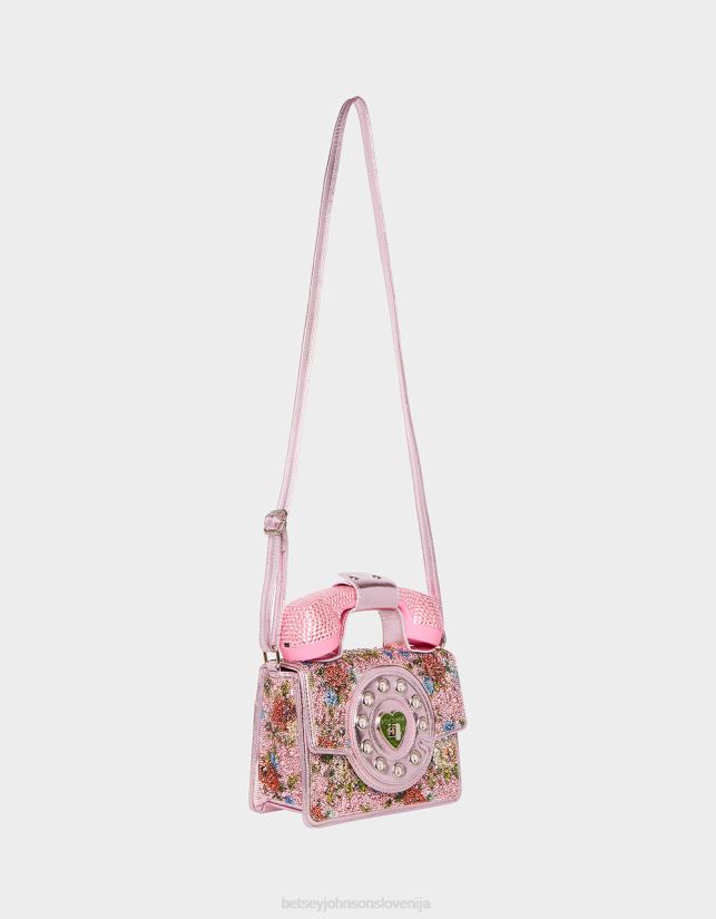 kič daj mi torbico za zvonjenje telefona rozaBetsey Johnson ženske dodatki 664J2T208