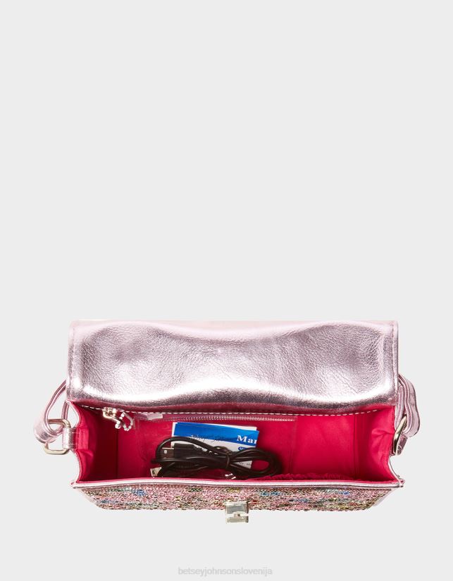 kič daj mi torbico za zvonjenje telefona rozaBetsey Johnson ženske dodatki 664J2T208
