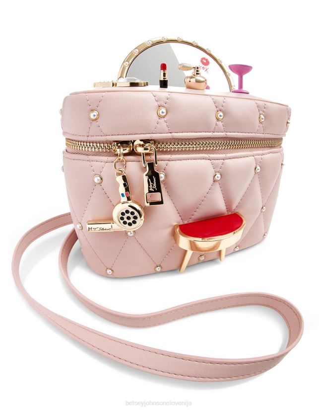 kič ogledalo ogledalo vanity crossbody rdečiloBetsey Johnson ženske dodatki 664J2T217