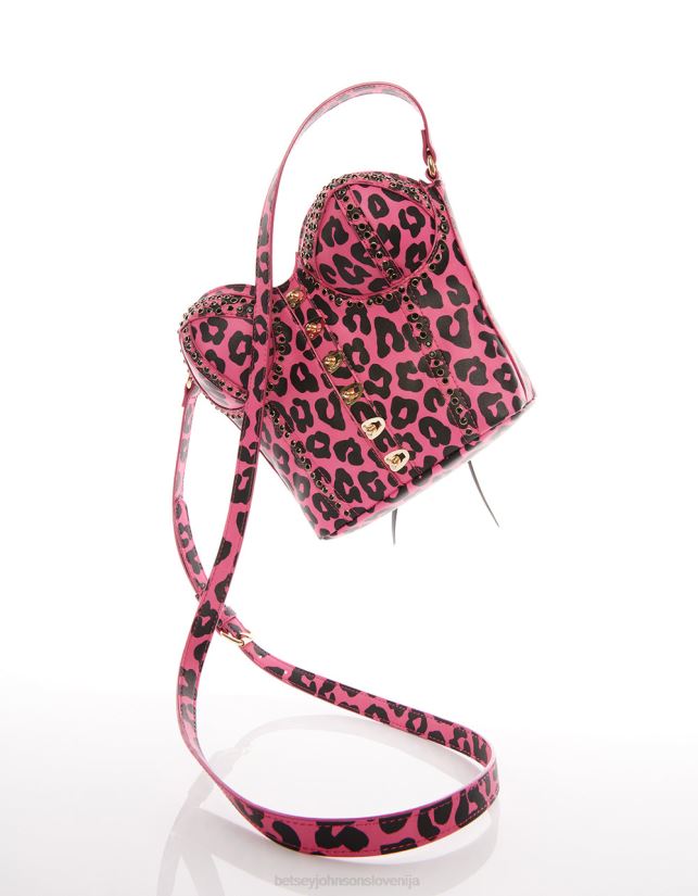 kič steznikov ljubezen čez telo črna/rozaBetsey Johnson ženske dodatki 664J2T219