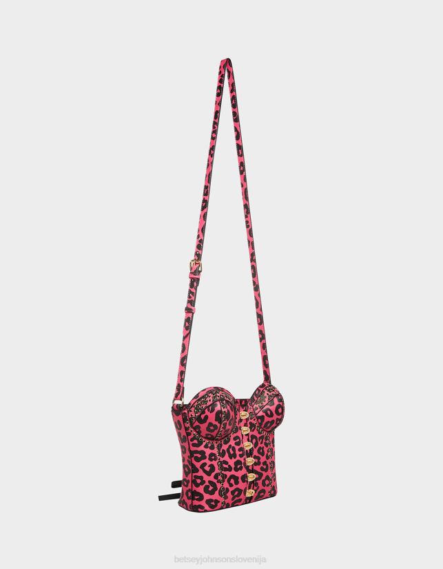 kič steznikov ljubezen čez telo črna/rozaBetsey Johnson ženske dodatki 664J2T219
