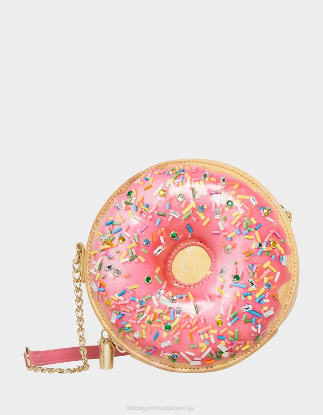 kitsch glazy for you crossbody rozaBetsey Johnson ženske dodatki 664J2T206