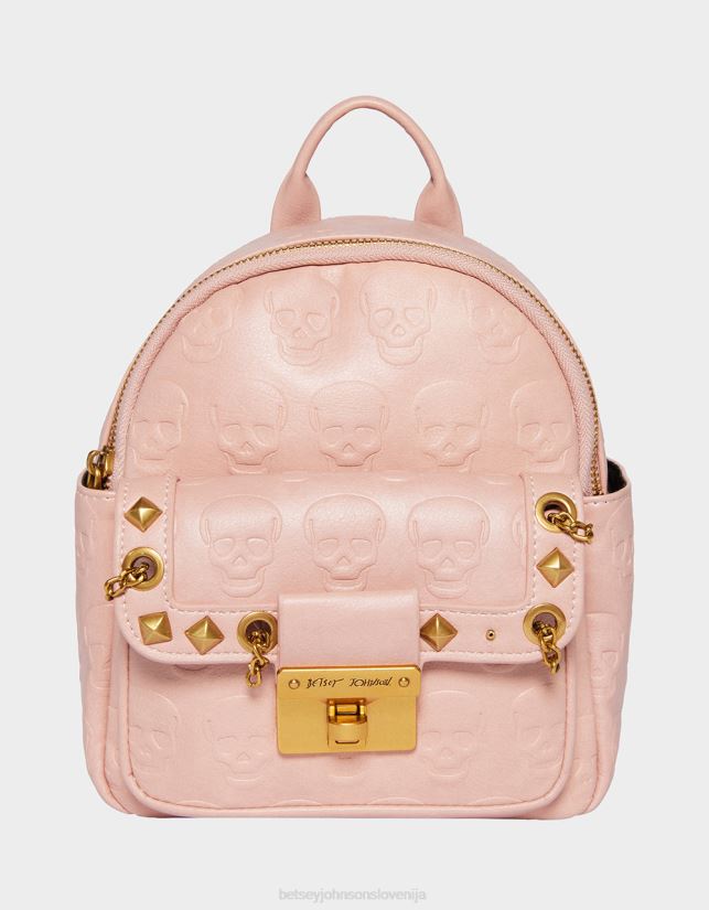 mini nahrbtnik no brainer skull rdečiloBetsey Johnson ženske dodatki 664J2T258