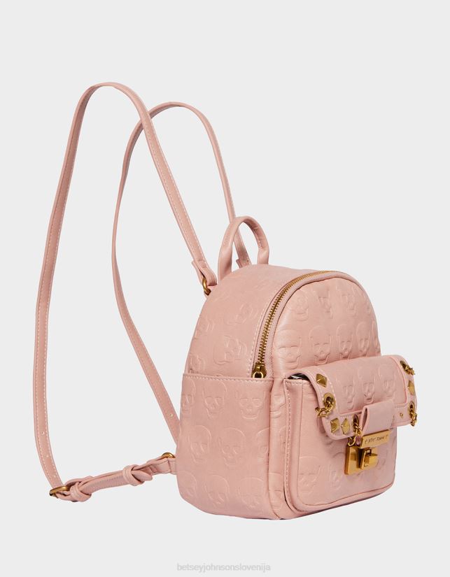 mini nahrbtnik no brainer skull rdečiloBetsey Johnson ženske dodatki 664J2T258
