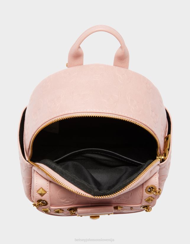 mini nahrbtnik no brainer skull rdečiloBetsey Johnson ženske dodatki 664J2T258