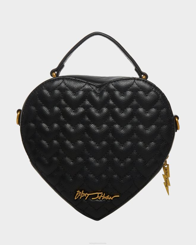 oh moje srce čez telo ČrnaBetsey Johnson ženske dodatki 664J2T257