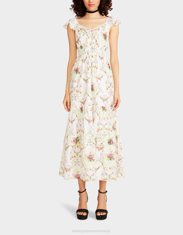 maksi obleka vine and dine belaBetsey Johnson ženske oblačila 664J2T280