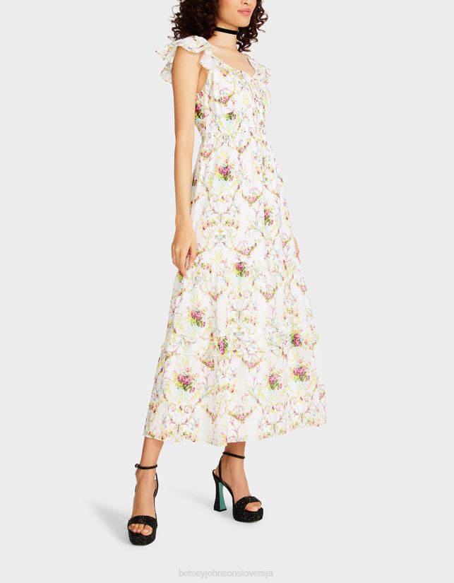 maksi obleka vine and dine belaBetsey Johnson ženske oblačila 664J2T280