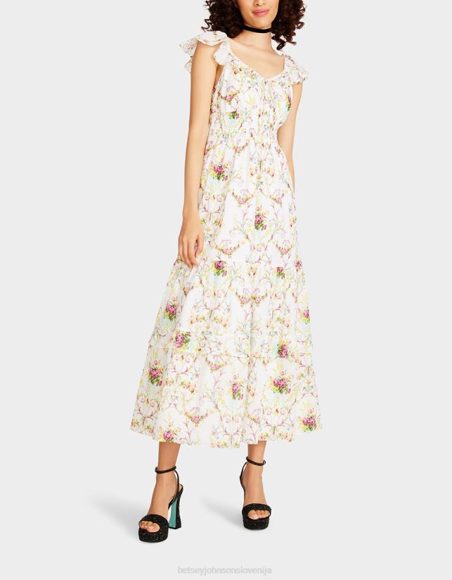 maksi obleka vine and dine belaBetsey Johnson ženske oblačila 664J2T280