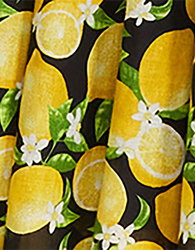 maxi obleka la la lemons ČrnaBetsey Johnson ženske oblačila 664J2T264