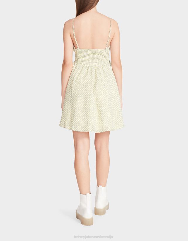 pikčasta mini obleka bella apnoBetsey Johnson ženske oblačila 664J2T299