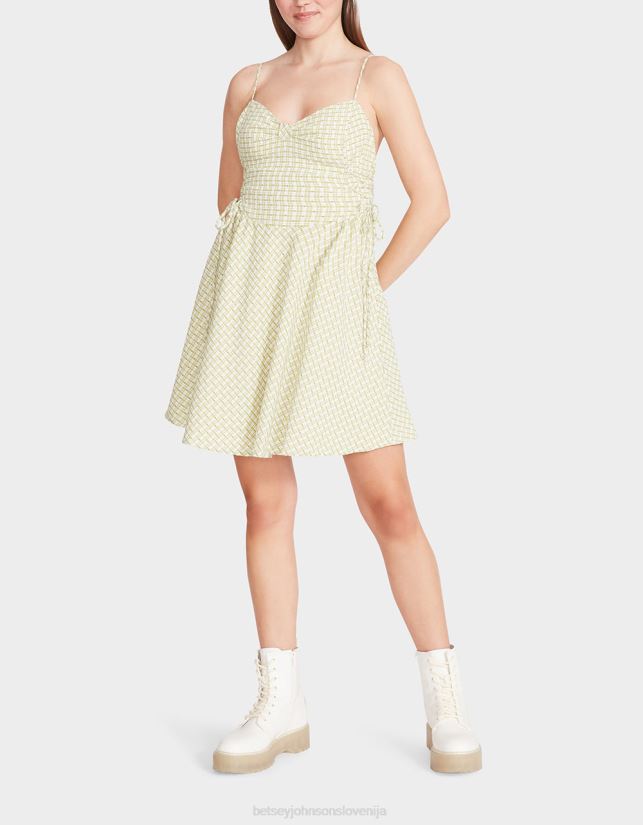 pikčasta mini obleka bella apnoBetsey Johnson ženske oblačila 664J2T299